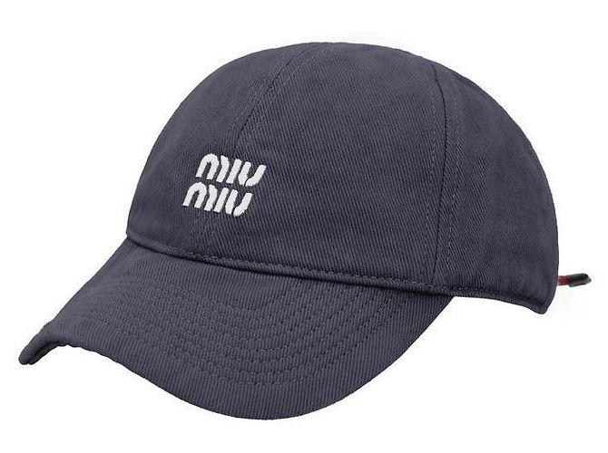 Miu Miu Cappello in denim da donna - vista 3