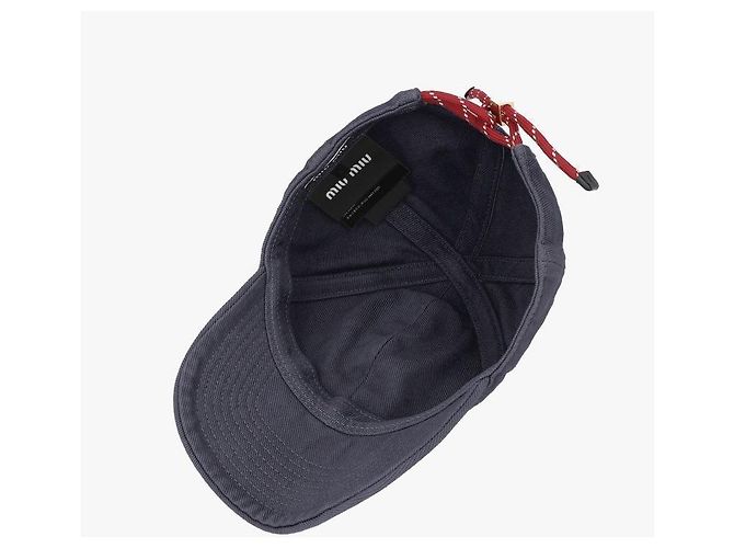 Miu Miu Cappello in denim da donna - vista 9