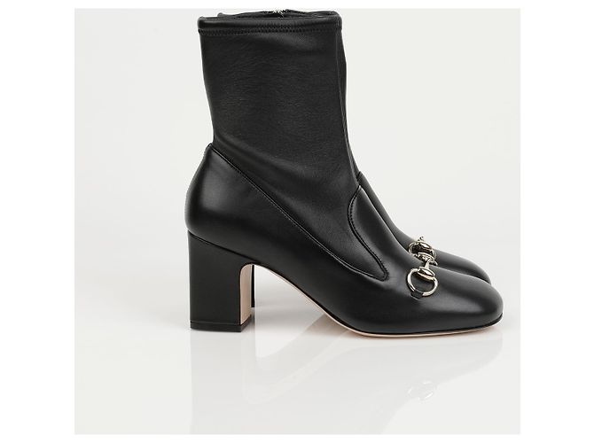 Gucci Stivaletti con mors nero - vista 3