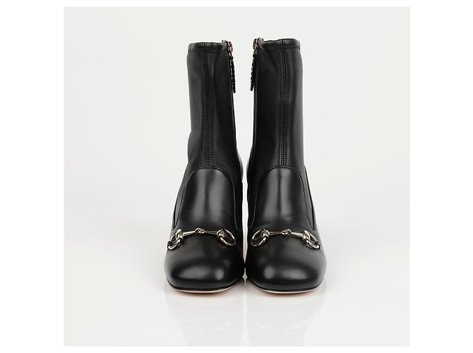 Gucci Stivaletti con mors nero - vista 4