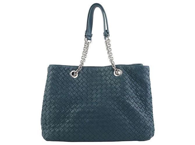 Bottega Veneta Borsa Shopper Medium Intrecciato - vista 3