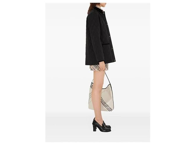 Burberry Gesteppte Nylon-Halbjacke - Ansicht 3