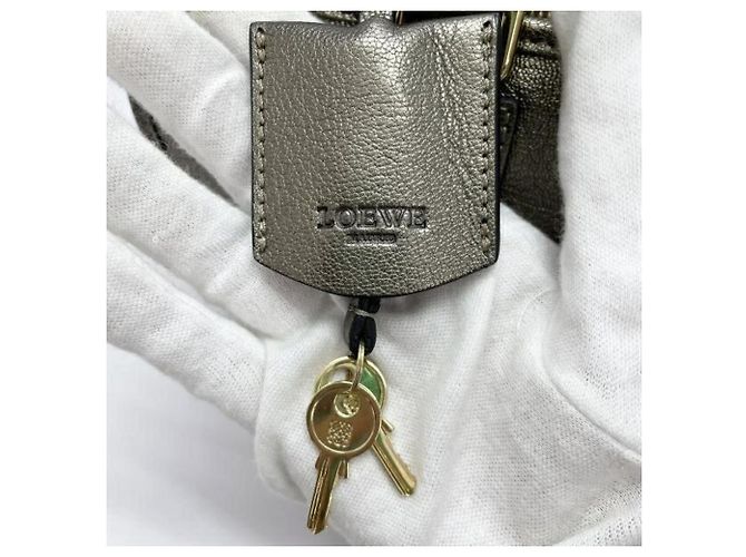 Borsa LOEWE Amazona 28 Bronce - vista 6