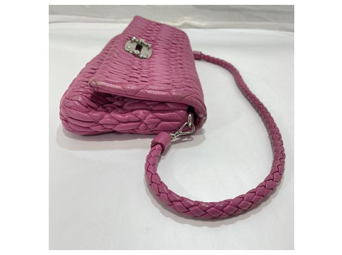Borsa a tracolla Miu Miu Matelassé Crystal - vista 3