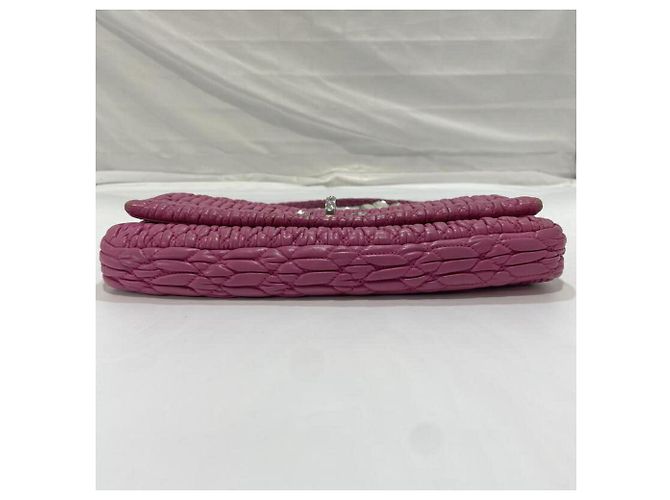 Borsa a tracolla Miu Miu Matelassé Crystal - vista 5