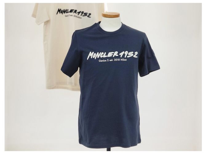 Moncler Logo T-Shirt Night Blue - Ansicht 11