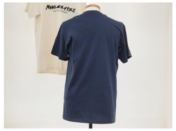 Moncler Logo T-Shirt Night Blue - Ansicht 12