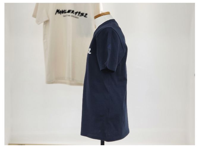 Moncler Logo T-Shirt Night Blue - Ansicht 13