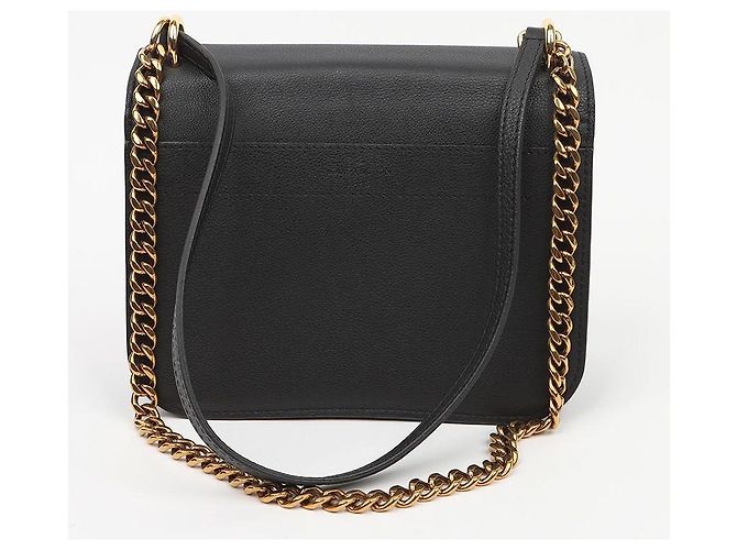 Louis Vuitton Borsa a tracolla Chain PM in pelle grana Noir - vista 4