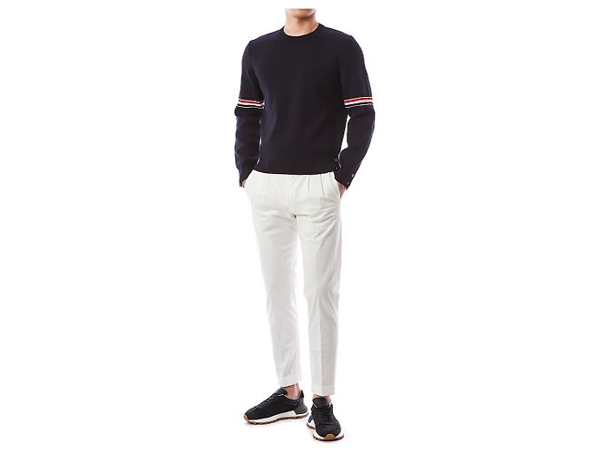 Thom Browne Maglia Milano a tripla riga - vista 4