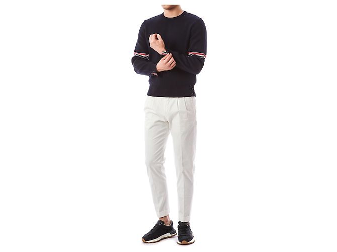 Thom Browne Maglia Milano a tripla riga - vista 9