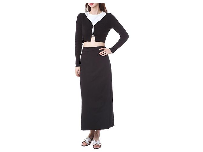Jacquemus Kurze Mohair-Wolljacke mit zwei Knöpfen - Ansicht 2