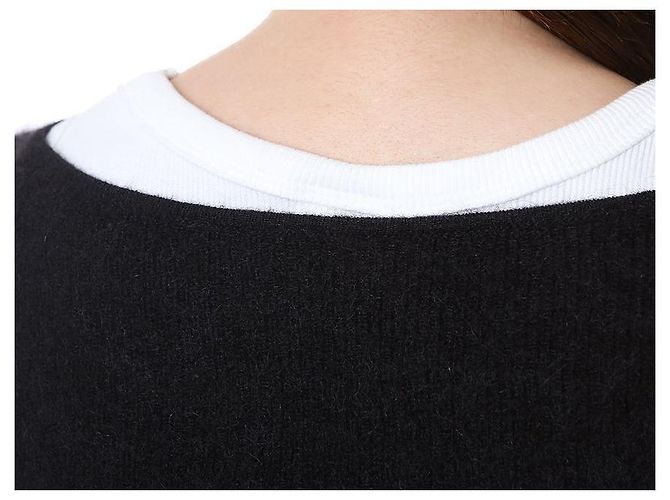 Jacquemus Kurze Mohair-Wolljacke mit zwei Knöpfen - Ansicht 31