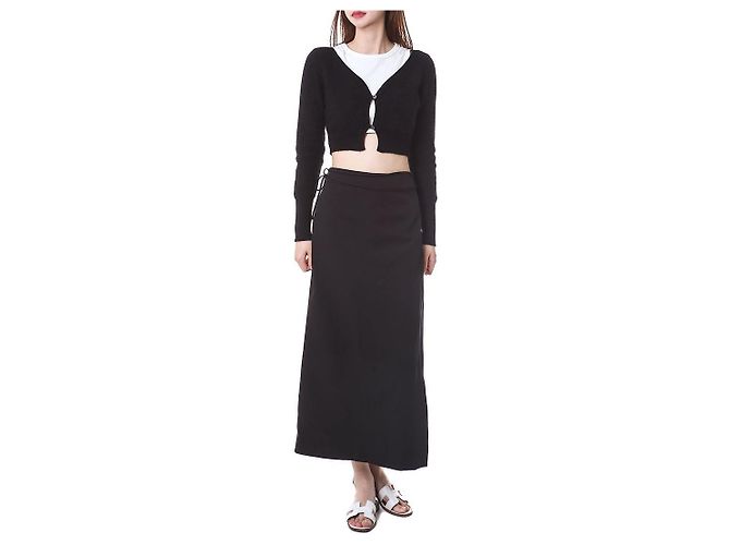 Jacquemus Kurze Mohair-Wolljacke mit zwei Knöpfen - Ansicht 8