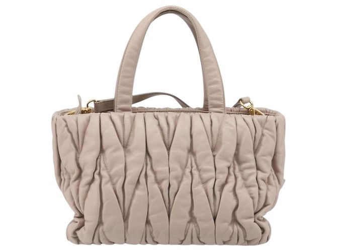 Miu Miu Convertible Matelasse Leather Medium - vista 2