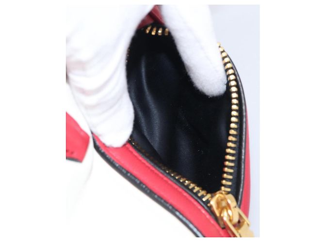 Miu Miu Hand Bag Leather 2way Red Gold Auth 210504V - Jerrillo - vista 11