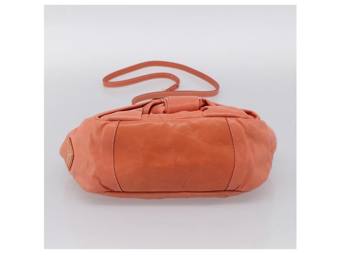 PRADA Hand Bag Leather 2way Pink Gold Tone Auth ep16936V - Jerrillo - vista 5