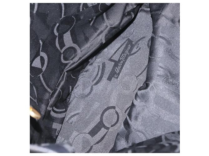 Salvatore Ferragamo Vala Chain Canvas - vista 5
