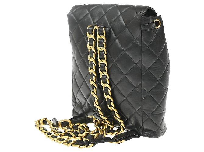 Chanel Vintage CC Pocket Quilted Lambskin Small - vista 4