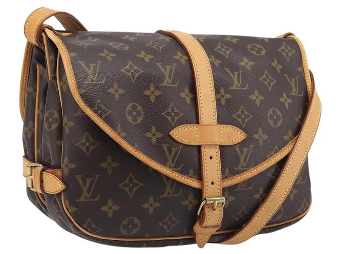 LOUIS VUITTON Monogram Saumur 30 Shoulder Bag M42256 LV Auth 209097V - Jerrillo - vista 2