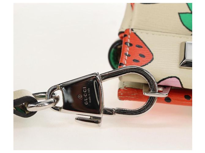 GUCCI Zumi Hand Bag Leather 2way Multicolor Silver 564714 Auth 208258SAM - Jerrillo - vista 12