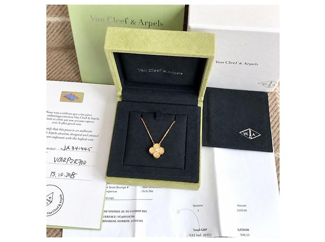 Van Cleef & Arpels Vierklapperklee Halskette - Ansicht 6