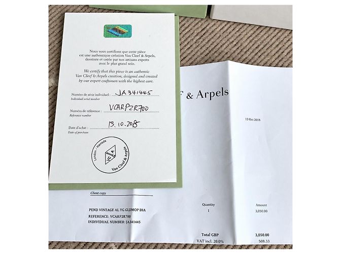 Van Cleef & Arpels Vierklapperklee Halskette - Ansicht 7