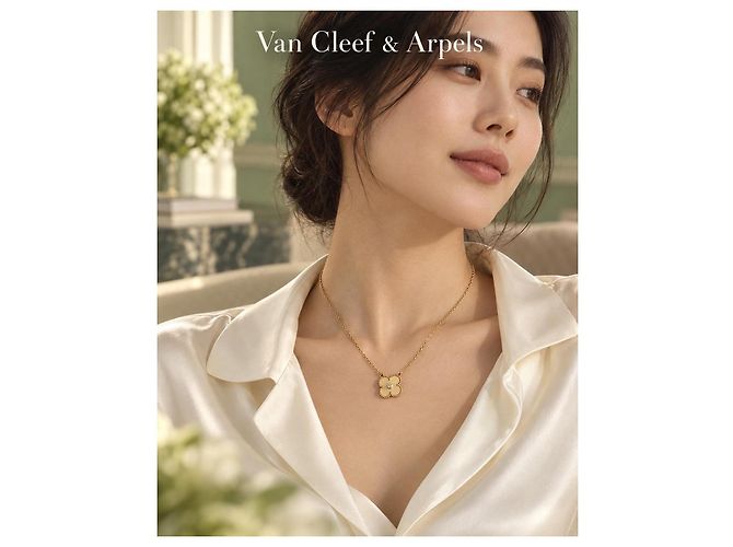 Van Cleef & Arpels Vierklapperklee Halskette - Ansicht 8