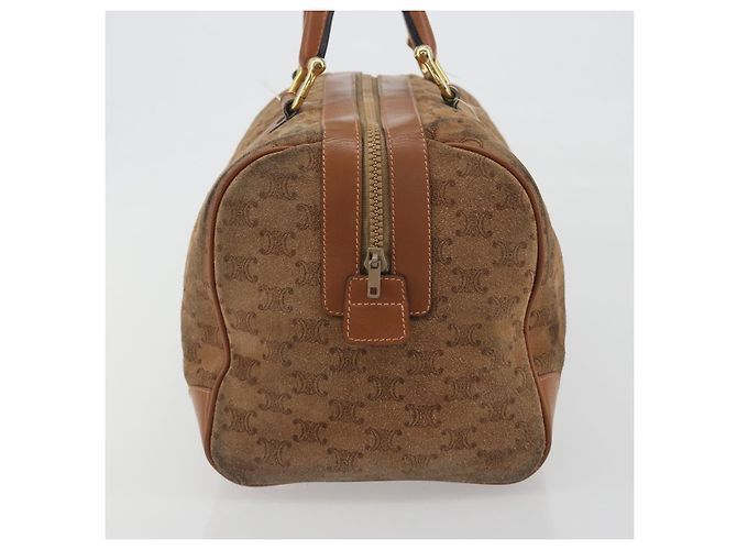 Céline Macadam Tote Bag Wildleder Braun - Ansicht 3