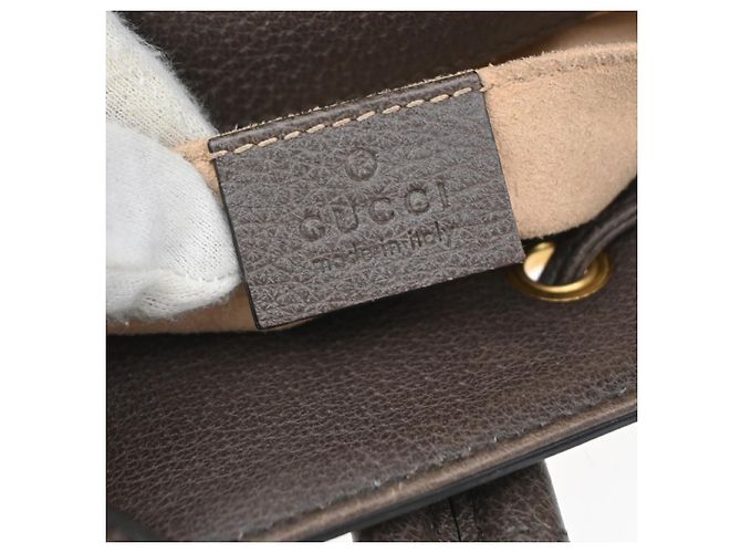 Gucci Ophidia Bucket GG Coated Canvas Medium - vista 6