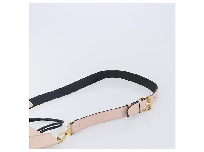 FENDI Hand Bag Leather 2way Pink Gold Auth 213439 - Jerrillo - vista 10