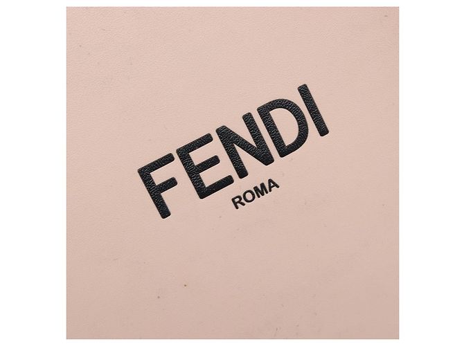 FENDI Hand Bag Leather 2way Pink Gold Auth 213439 - Jerrillo - vista 19