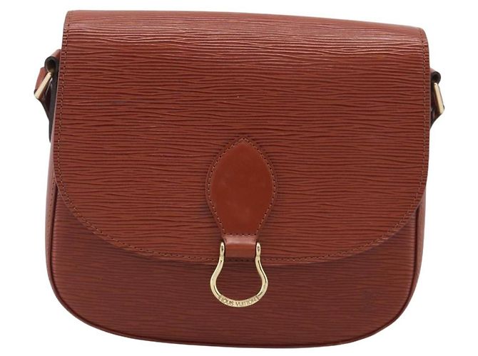 Saint-Cloud LOUIS VUITTON Epi Saint Cloud GM Shoulder Bag Brown M52193 LV Auth ep16950A - Jerrillo - vista 13