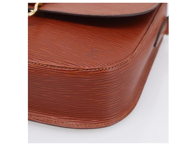 Saint-Cloud LOUIS VUITTON Epi Saint Cloud GM Shoulder Bag Brown M52193 LV Auth ep16950A - Jerrillo - vista 14