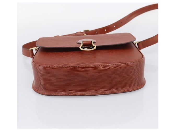 Saint-Cloud LOUIS VUITTON Epi Saint Cloud GM Shoulder Bag Brown M52193 LV Auth ep16950A - Jerrillo - vista 5