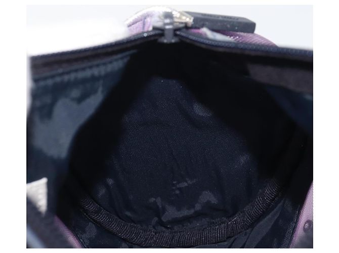 Miu Miu Hand Bag Suede Navy Silver Auth 210523 - Jerrillo - vista 19