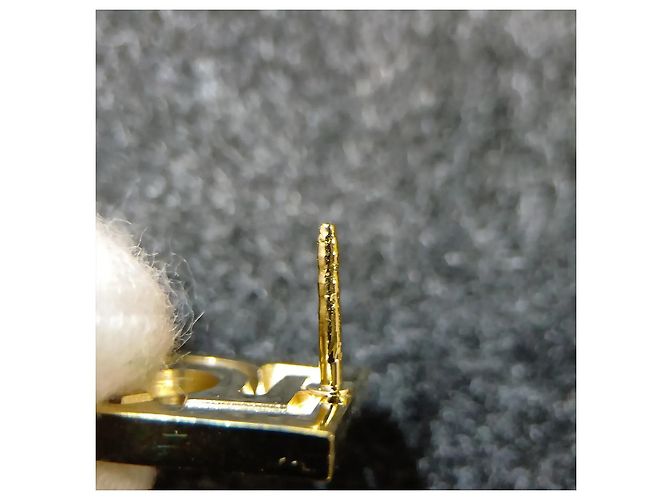 Spilla Chanel n°5 19 strass metallo 1.5 cm - vista 4