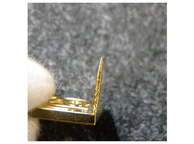 Spilla Chanel n°5 19 strass metallo 1.5 cm - vista 5