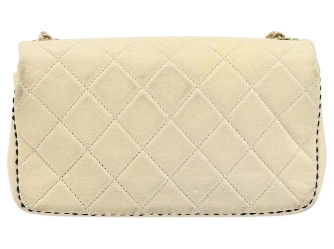 Chanel Resin Elegant Chain Flap Quilted Lambskin Small - vista 2