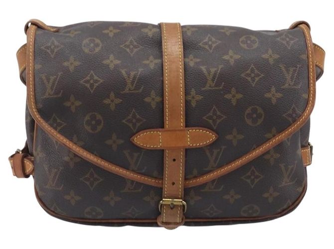 LOUIS VUITTON Monogram Saumur 30 Shoulder Bag M42256 LV Auth 206486 - Jerrillo - vista 13