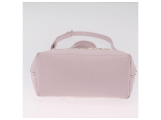 Christian Dior Hand Bag Canvas 2way Pink Gold Auth 211321V - Jerrillo - vista 14