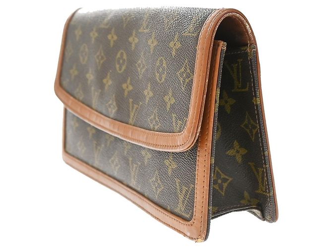 Louis Vuitton Dame Pochette Monogram Canvas GM - vista 3