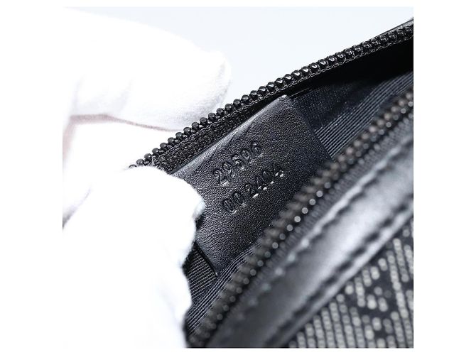 Pouch con zip Gucci GG Coated Canvas Small - vista 7