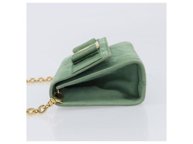Salvatore Ferragamo Vala Chain Suede - vista 4