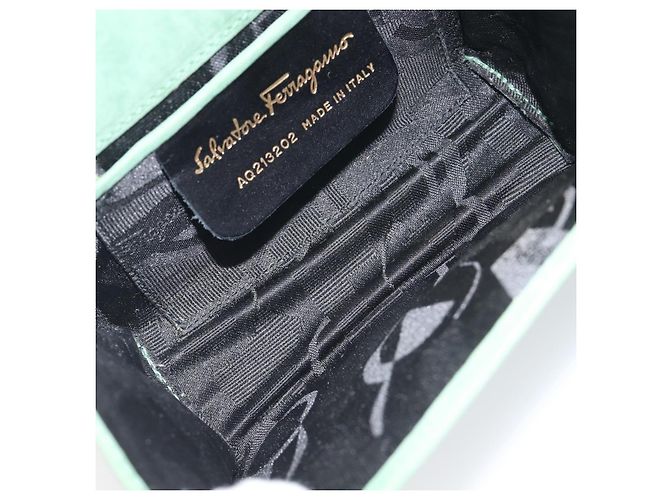 Salvatore Ferragamo Vala Chain Suede - vista 5