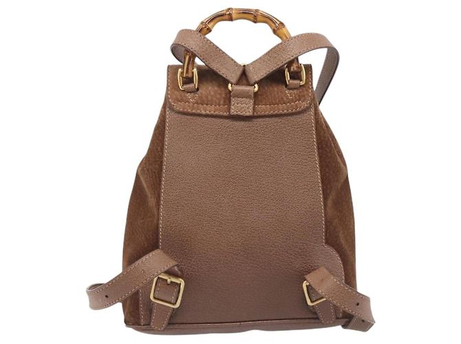 Gucci Vintage Bamboo Suede Mini - vista 2