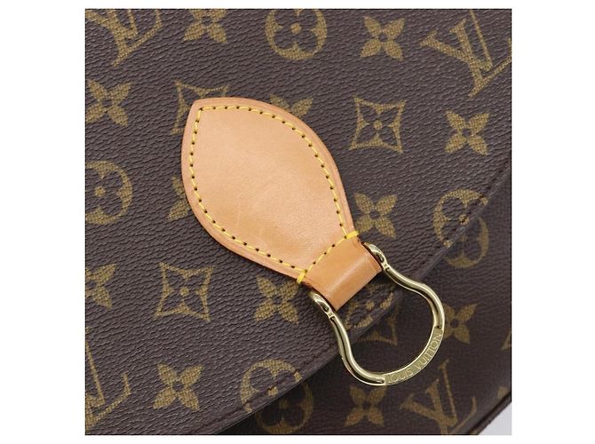 Saint-Cloud LOUIS VUITTON Monogram Saint Cloud GM Shoulder Bag M51242 LV Auth ep17017A - Jerrillo - vista 20