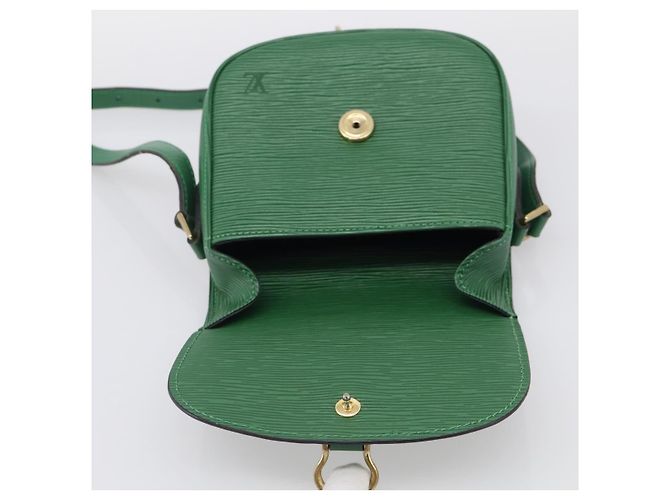 Saint-Cloud LOUIS VUITTON Epi Saint Cloud PM Shoulder Bag Green M52214 LV Auth 212967A - Jerrillo - vista 20