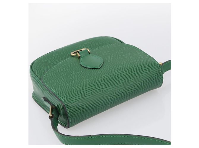 Saint-Cloud LOUIS VUITTON Epi Saint Cloud PM Shoulder Bag Green M52214 LV Auth 212967A - Jerrillo - vista 6