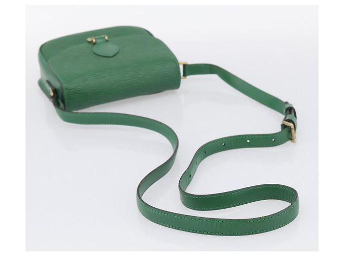 Saint-Cloud LOUIS VUITTON Epi Saint Cloud PM Shoulder Bag Green M52214 LV Auth 212967A - Jerrillo - vista 7